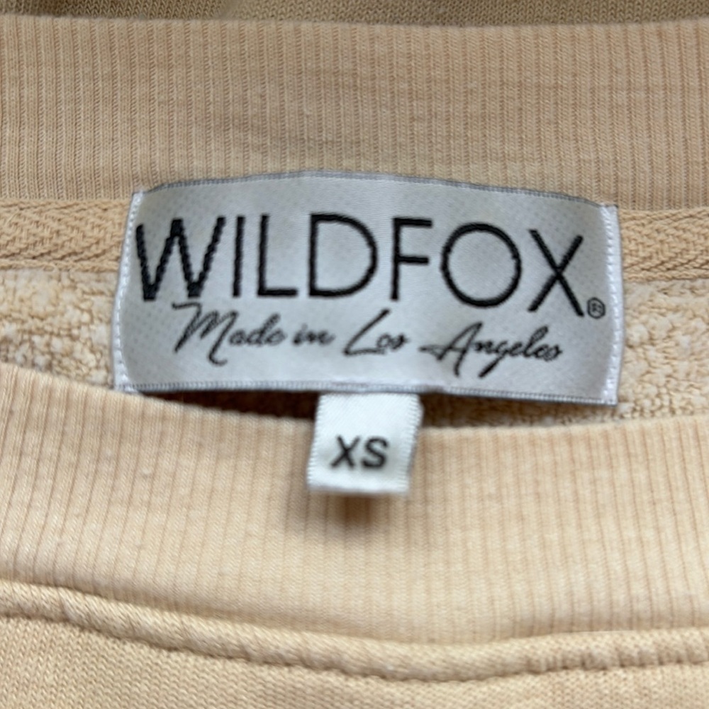 Rare Vintage Play Pretend Roadtrip Sweater WildFox Dollskill sand pastel graphic - Picture 8 of 12